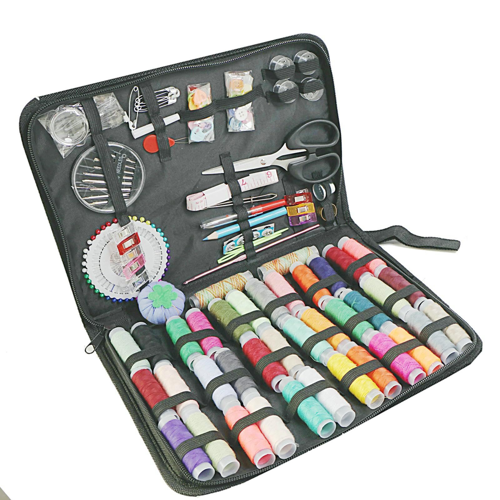 226-Piece Premium Sewing Kit for Adults & Kids - Complete Sewing Supplies Set with 38 Thread Rolls, Needles, Scissors - Perfect for Home, Travel, Beginners & Emergency Repairs | YIGUANXIN