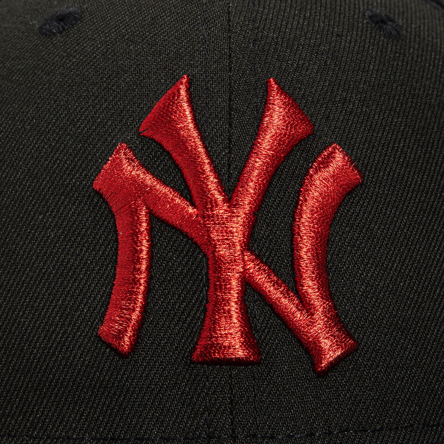 New Era 59Fifty MLB New York Yankees 1949 World Series Patch Snapback Hat - Black & Red Candy Apple Style | Perfect for Baseball Games, Fan Collections & Streetwear Fashion