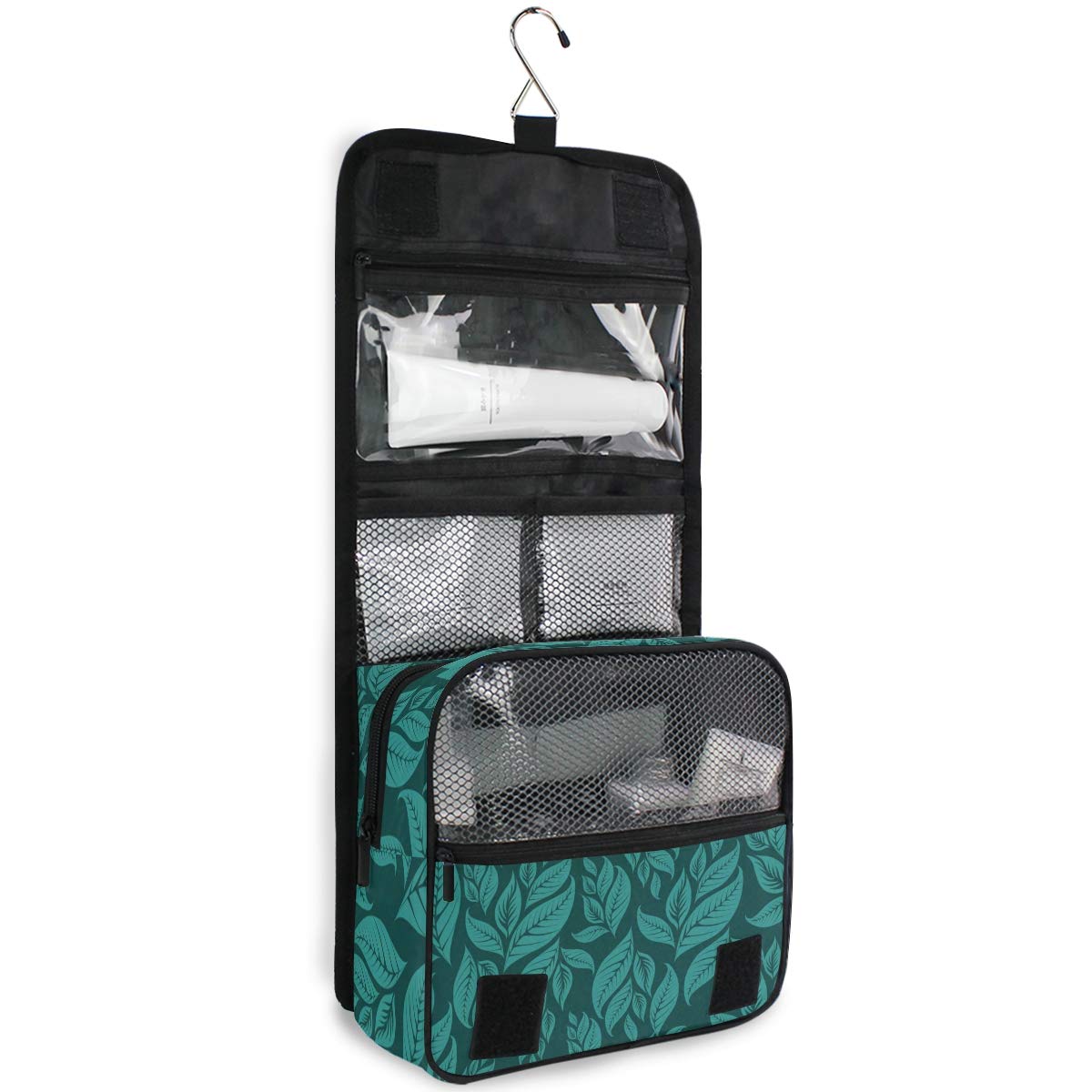 Waterproof Travel Toiletry Bag - Portable Hanging Cosmetic Pouch for Women & Men, Perfect for Shower & Vacation Organizer