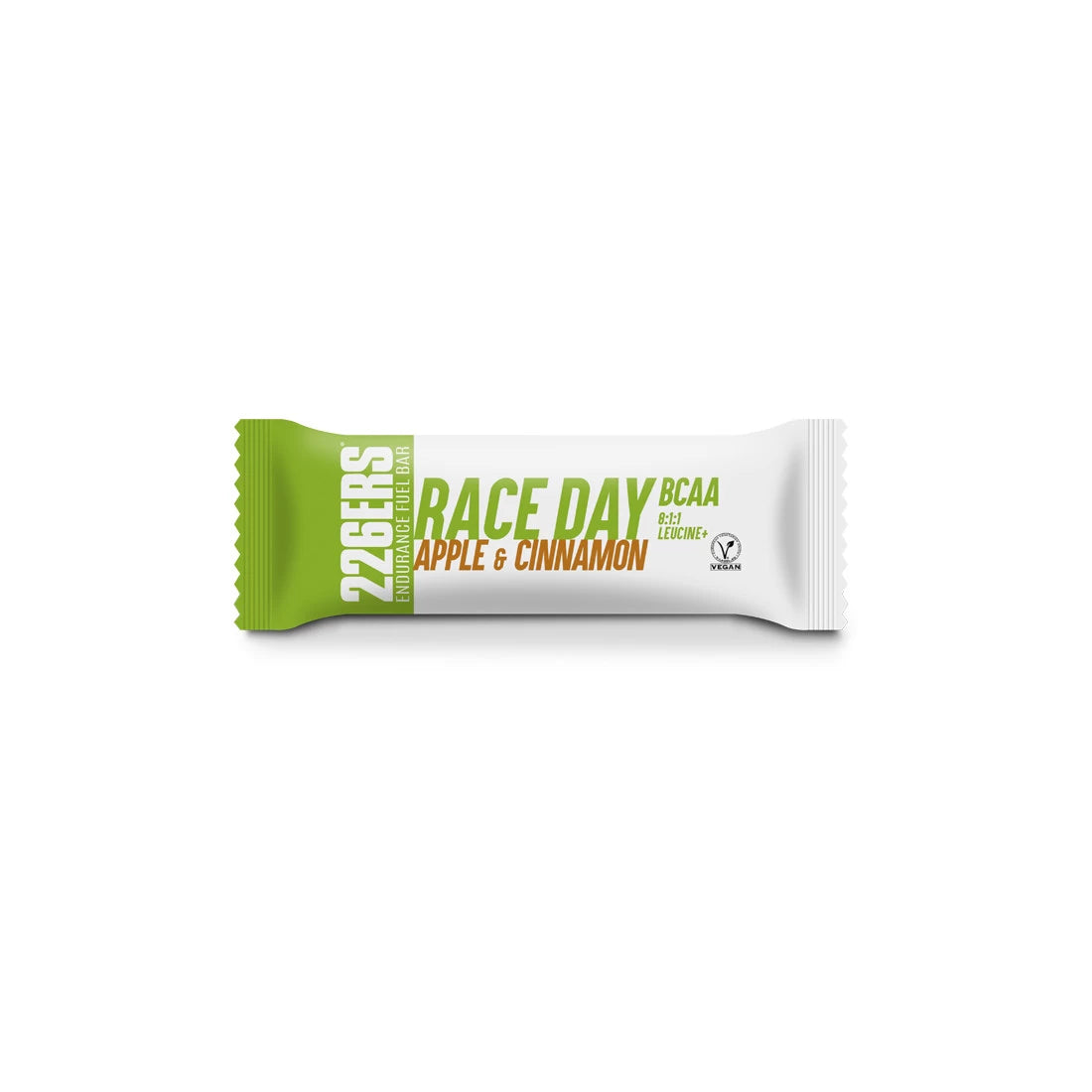 226ERS Race Day Bar BCAAs 40g - Apple Cinnamon Flavor | Energy & Recovery Snack for Athletes, Runners & Fitness Enthusiasts | Pre-Workout & Post-Workout Nutrition