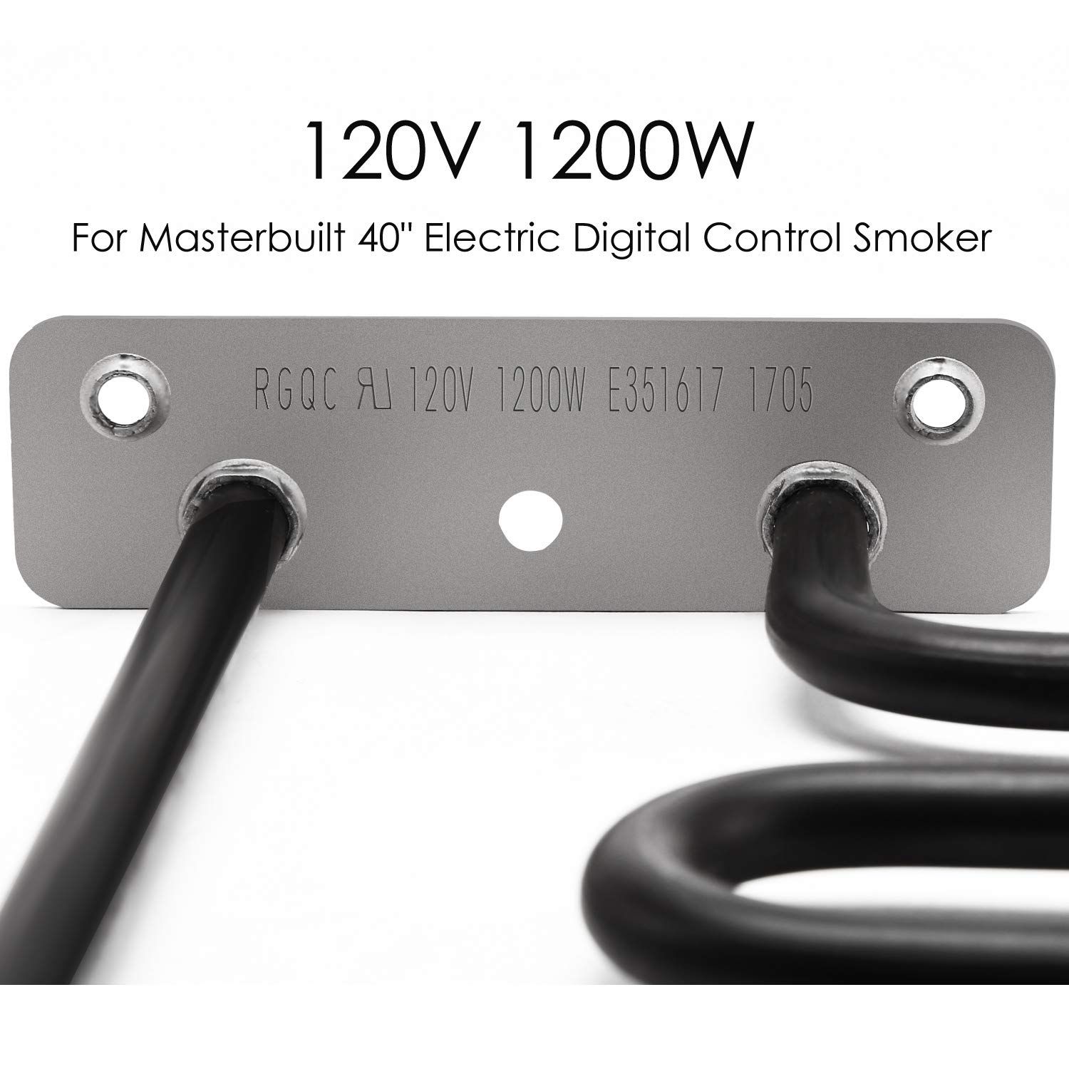 Masterbuilt 40-Inch Electric Smoker & Grill Heating Element Replacement - 1200W Compatible with Digital Control Smokers | Perfect for BBQ, Smoking Meat, and Outdoor Cooking