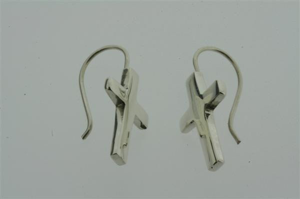 Elegant Cross Hook Earrings for Women - Stylish Religious Jewelry Gift for Church, Weddings & Everyday Wear