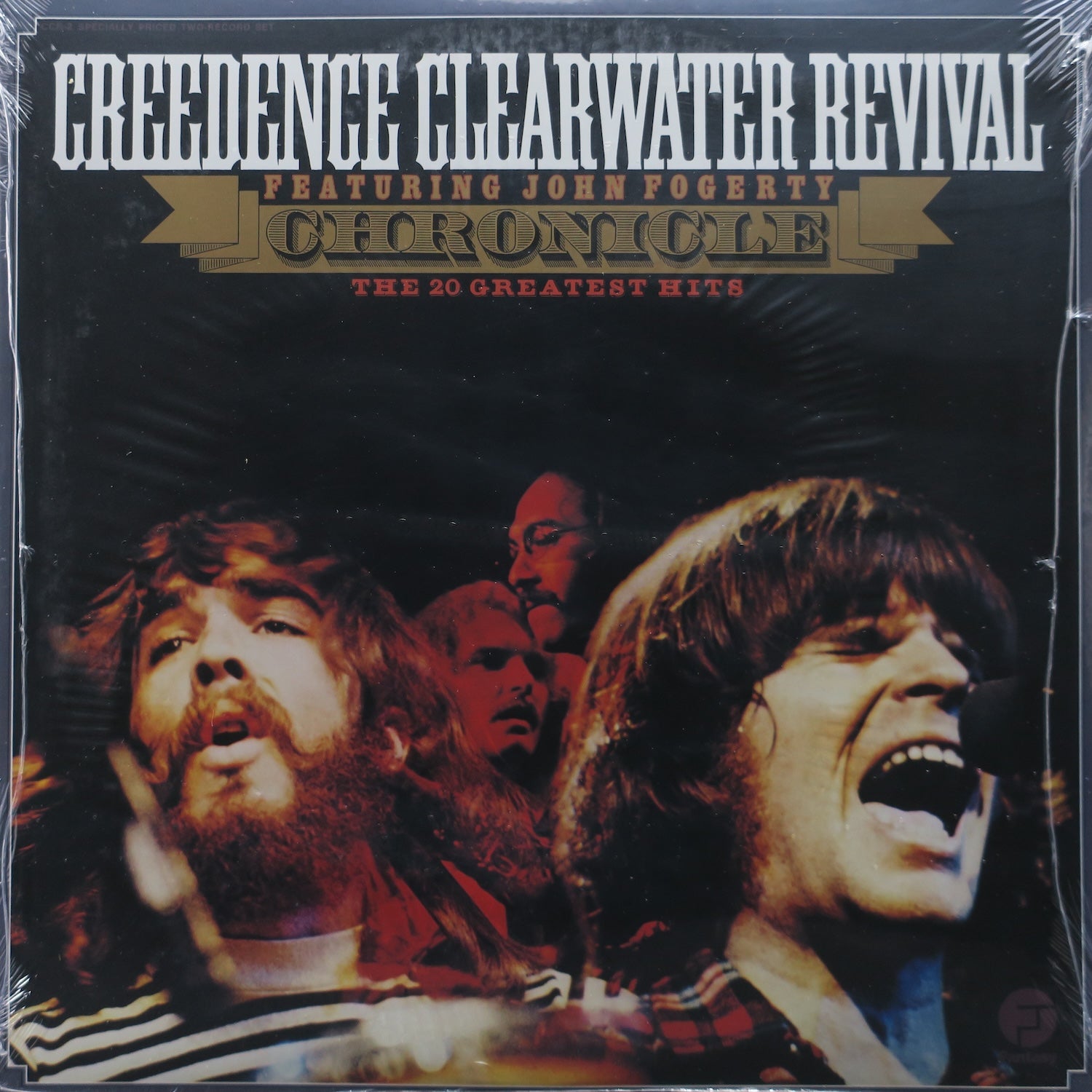 Creedence Clearwater Revival 'Chronicle' 180g Vinyl 2LP Record - Classic Rock Music Collection for Home Listening & Vinyl Enthusiasts