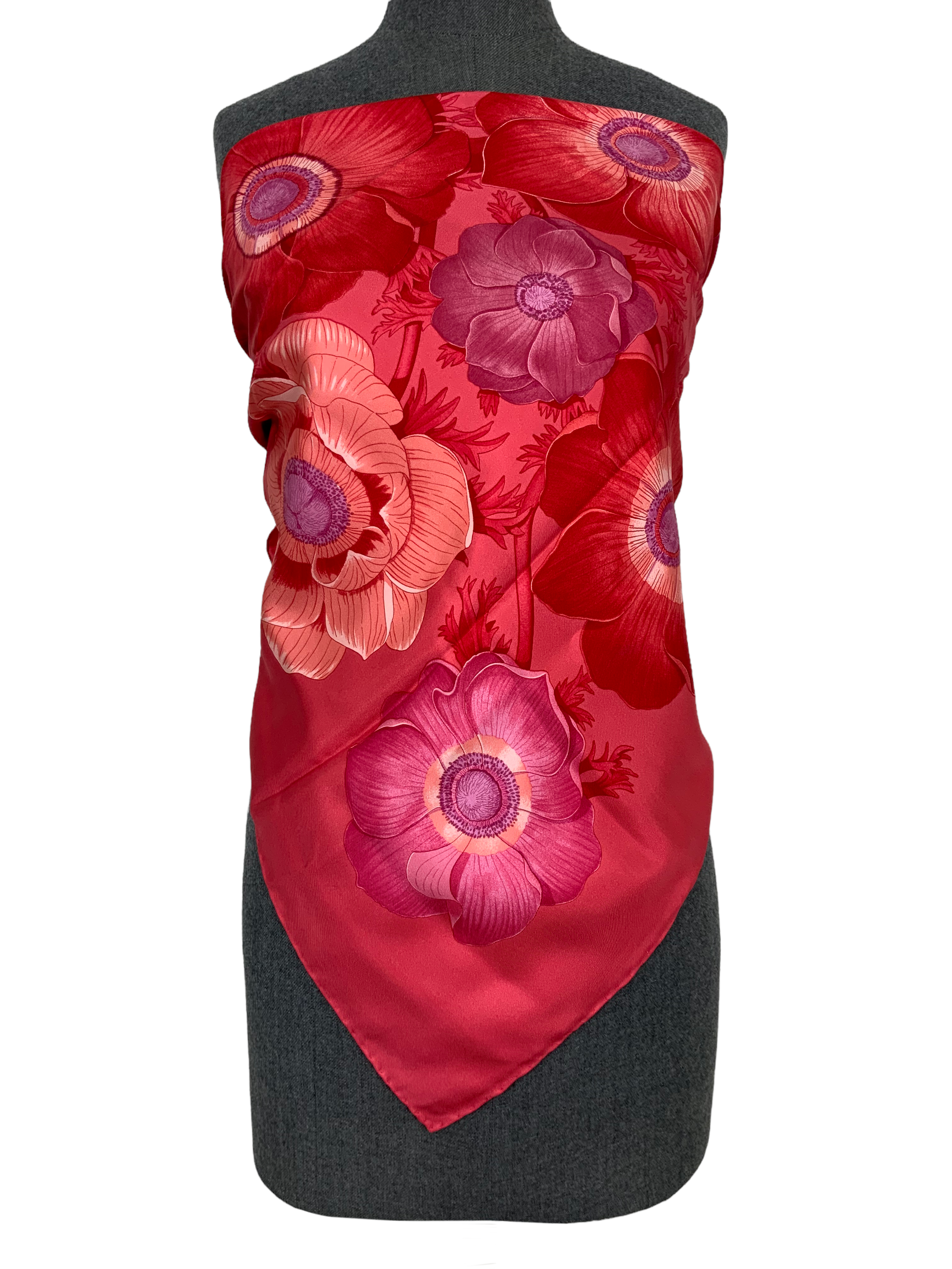 Salvatore Ferragamo Floral Print Silk Scarf - Luxury Fashion Accessory for Women, Elegant Gift for Mother's Day & Special Occasions