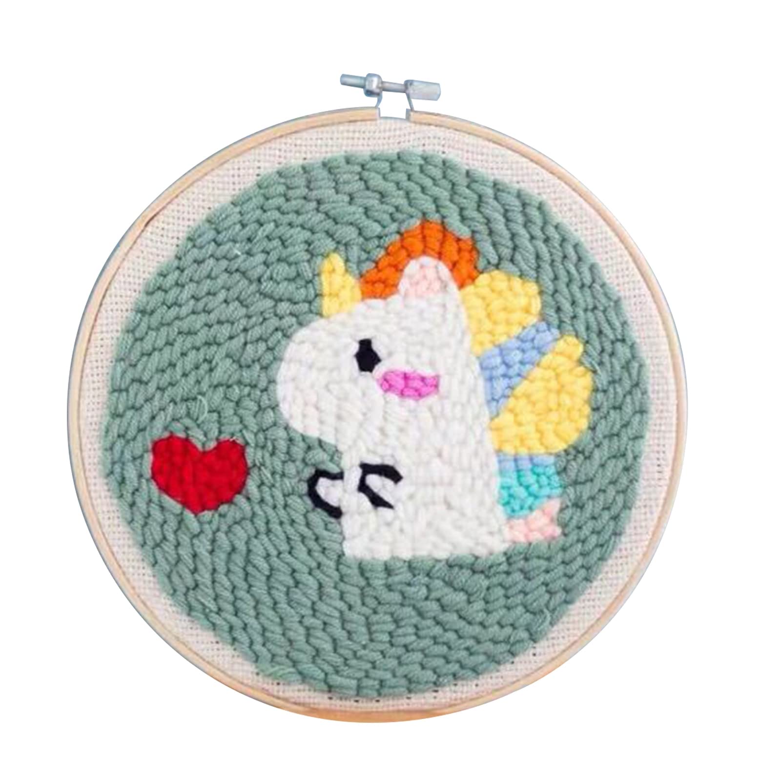 Kids DIY Wool Embroidery Kit - Soft & Skin-Friendly Manual Stamping Art Set for Creative Fun | Perfect for Home Crafts, School Projects & Gift Ideas