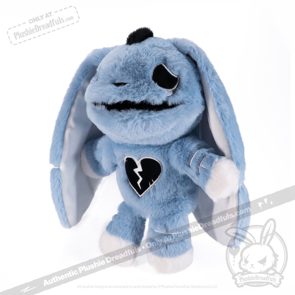 Plushie Dreadfuls Depression Rabbit Stuffed Animal - Soft Anxiety Relief Plush Toy for Mental Health Awareness, Comfort & Therapy | Perfect for Adults & Teens Coping with Depression