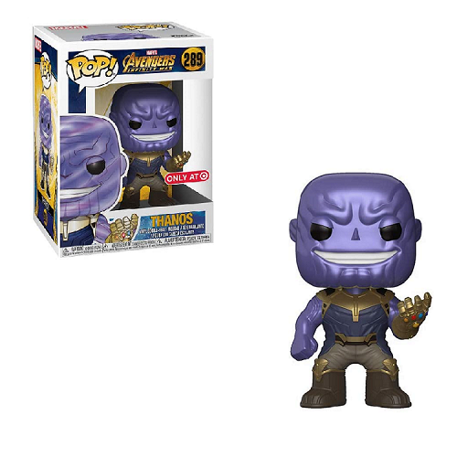 Funko Pop! Avengers Infinity War Thanos #289 Collectible Vinyl Figure – Perfect for Marvel Fans, Movie Collectors & Gift Giving
