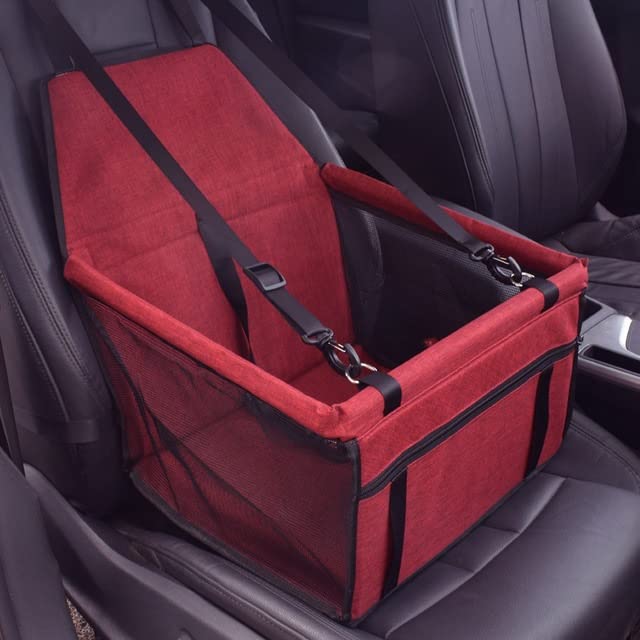 Portable Waterproof Breathable Travel Pet Carrier Bag - Foldable Dog Hammock Mat for Car, Hiking & Outdoor Adventures | Perfect for Puppies & Small Pets