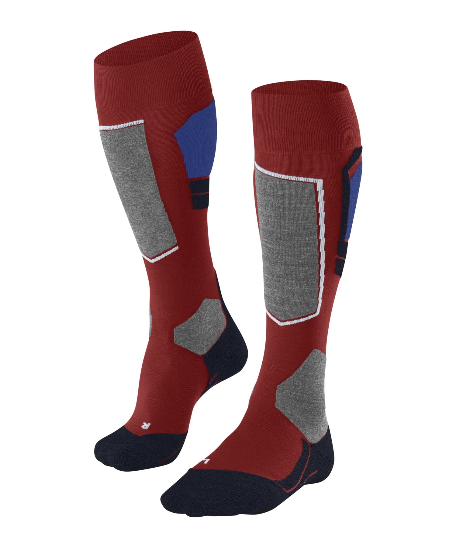 FALKE Men's SK4 Advanced Ski Socks - Light Cushion, Quick Dry Merino Wool Socks for Winter Sports & Outdoor Activities (1 Pair) - Perfect for Skiing, Snowboarding & Cold Weather Hiking