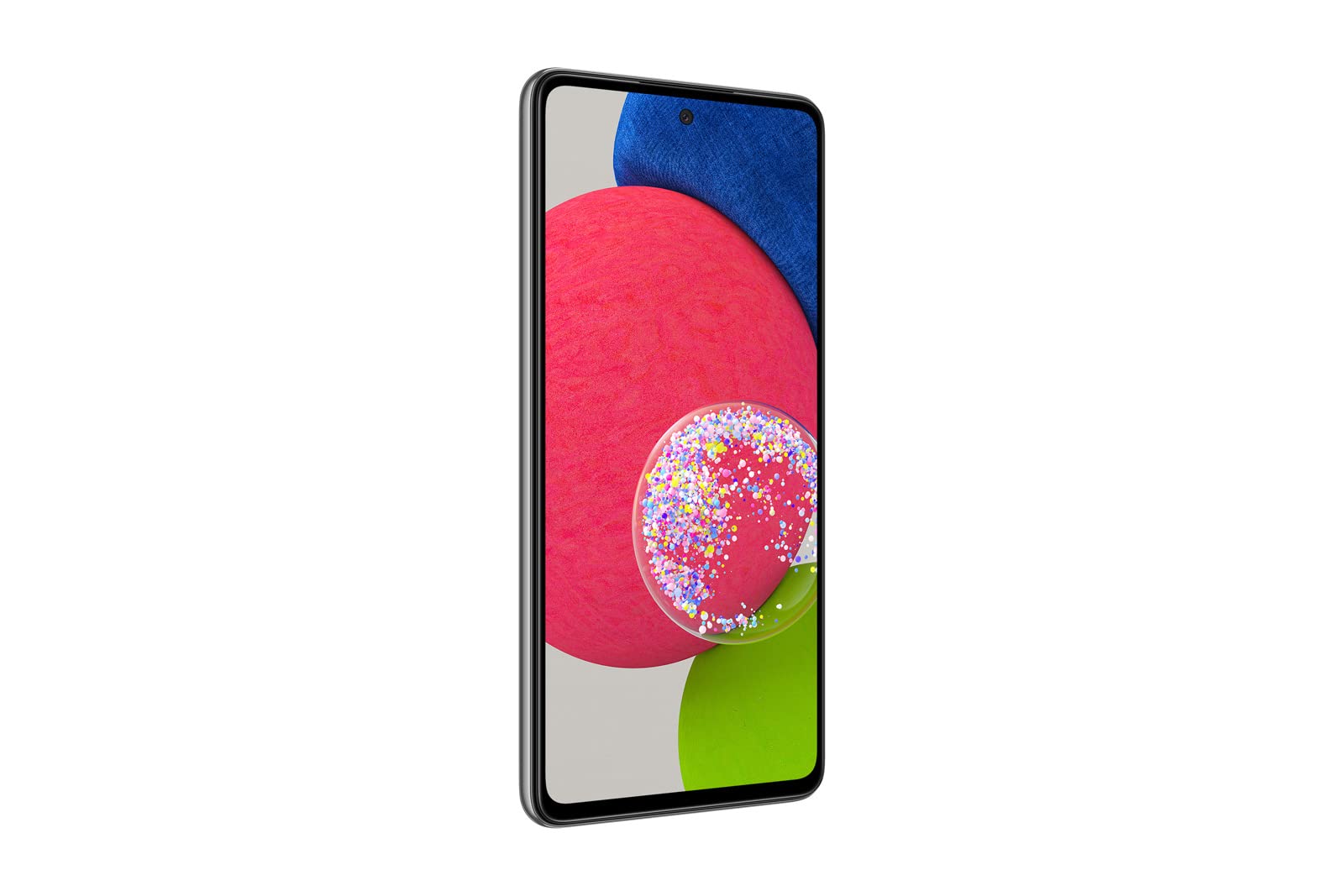 Samsung Galaxy A52s A528B 5G Smartphone - 128GB Storage, 6GB RAM, Dual SIM, Factory Unlocked GSM (Not Compatible with Verizon/Sprint) - International Version in Black | Perfect for Travel, Business & Streaming