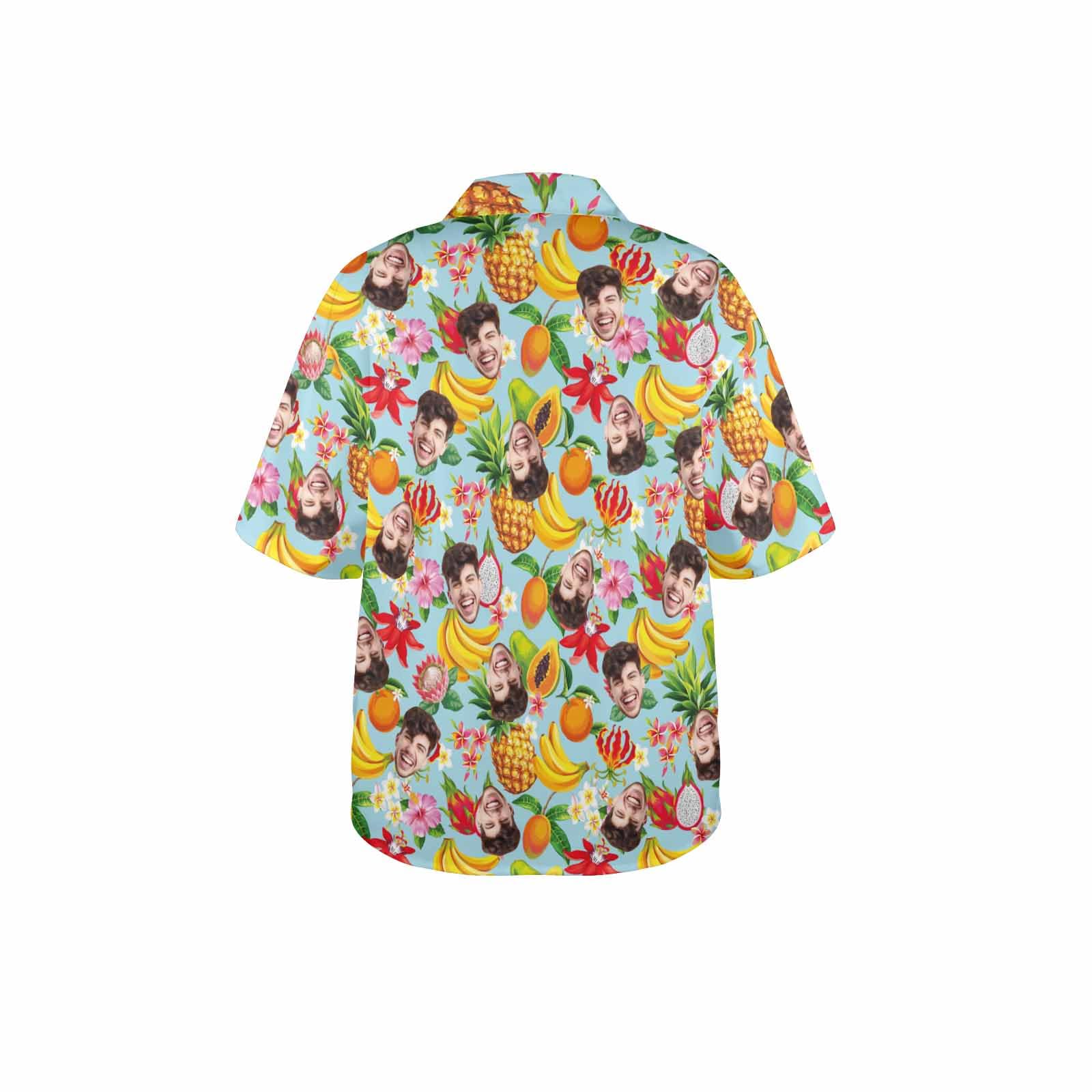 Custom Hawaiian Shirt with Photo - Personalized Aloha Shirt for Men & Women | Unique Birthday Gift for Couples, Friends & Family | Perfect for Beach Parties, Luaus & Summer Vacations