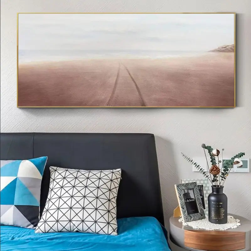 Ocean and Sky Painting #OS 017 - Stunning Seascape Wall Art for Home & Office Decor - Perfect for Living Room, Bedroom, or Beach House