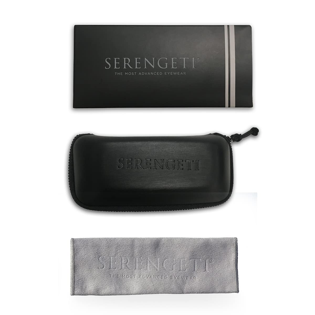 Serengeti Aviator Sunglasses for Men & Women - Polarized Sport & Driving Shades - Perfect for Outdoor Activities, Running, Cycling, and Road Trips
