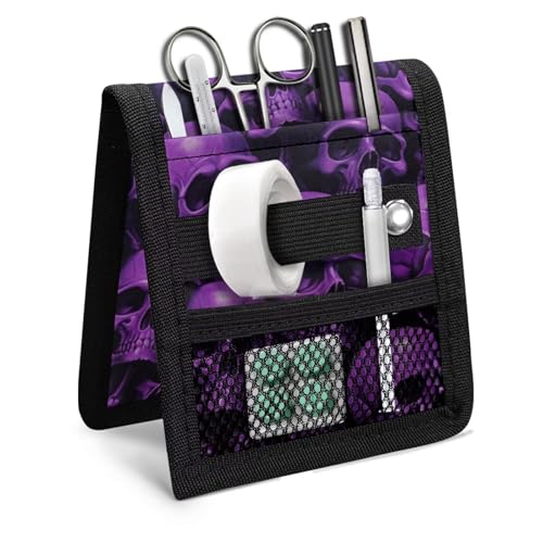 Skull Printed-Purple