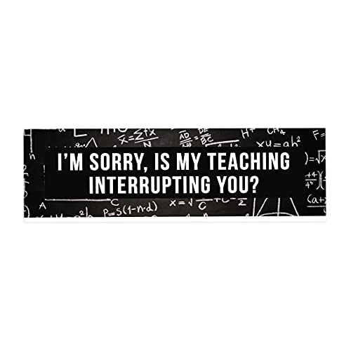 My Teaching Interrupting You