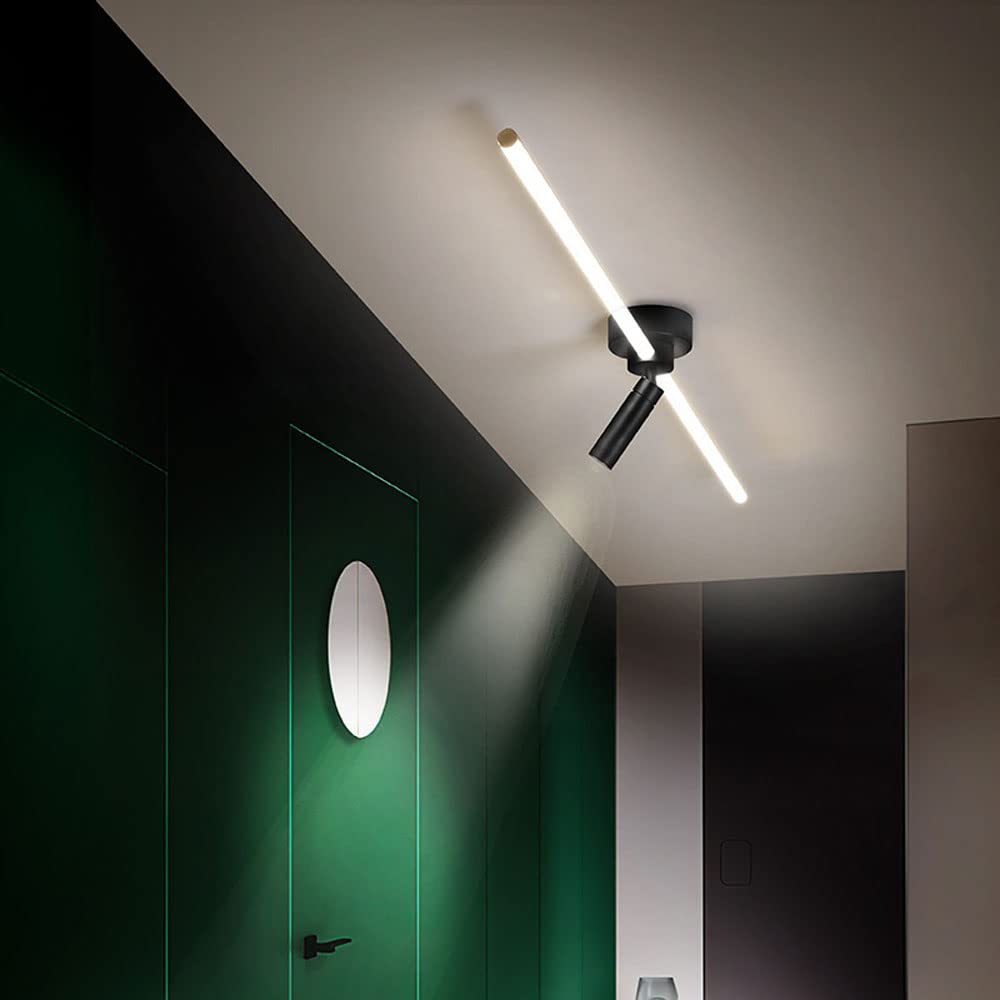 Adjustable LED Ceiling Light - Modern Track Lighting for Kitchen & Bedroom