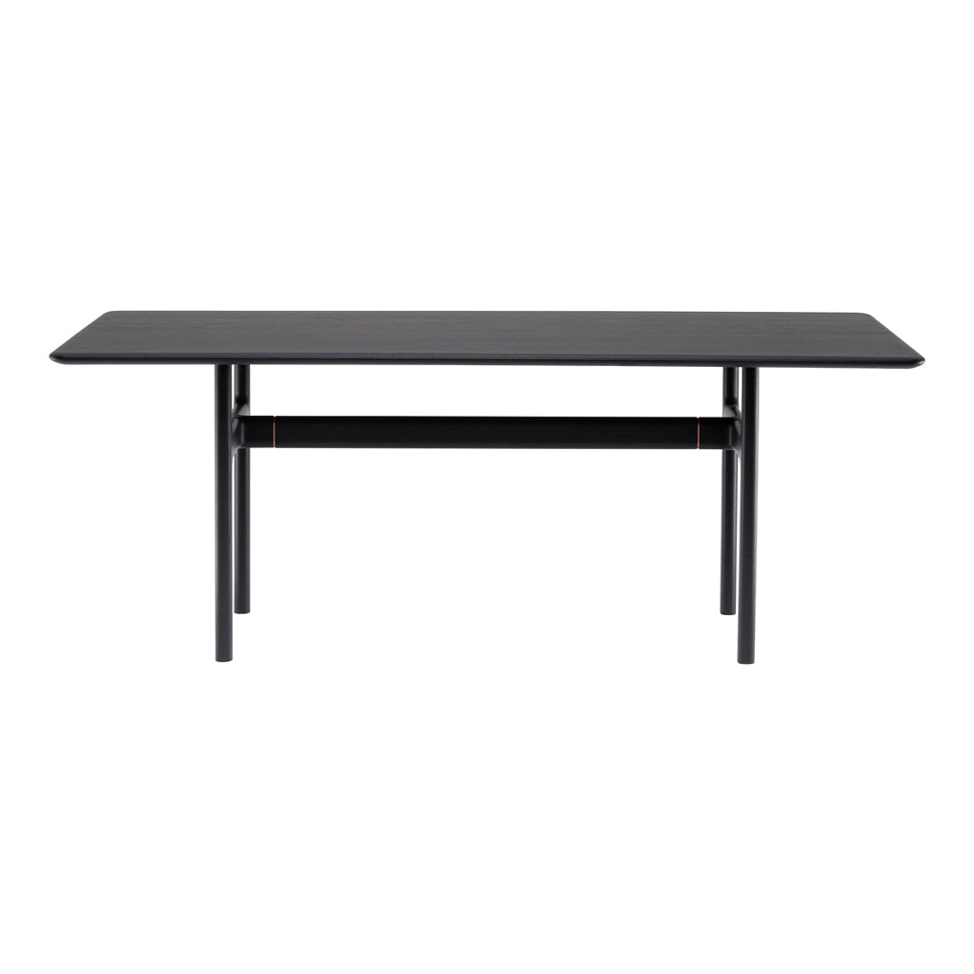 Brioni Modern Dining Table - Elegant Wooden Kitchen Table for 6 - Perfect for Family Dinners & Entertaining Guests