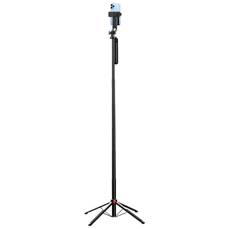 ULANZI MA09 Bluetooth Remote Control Selfie Stick - Wireless Phone Tripod Stand with Adjustable Height for iPhone Android Smartphones, Perfect for Vlogging, Travel & Group Photos