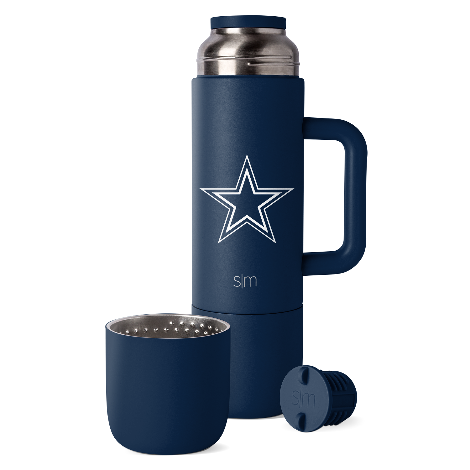 NFL Roam Bottle 36oz Insulated Stainless Steel Water Bottle with Straw Lid - Perfect for Football Games, Outdoor Sports & Gym Hydration