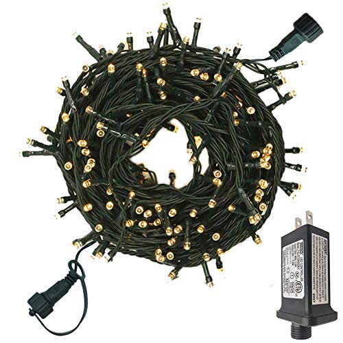 Warm White LED Green Cable