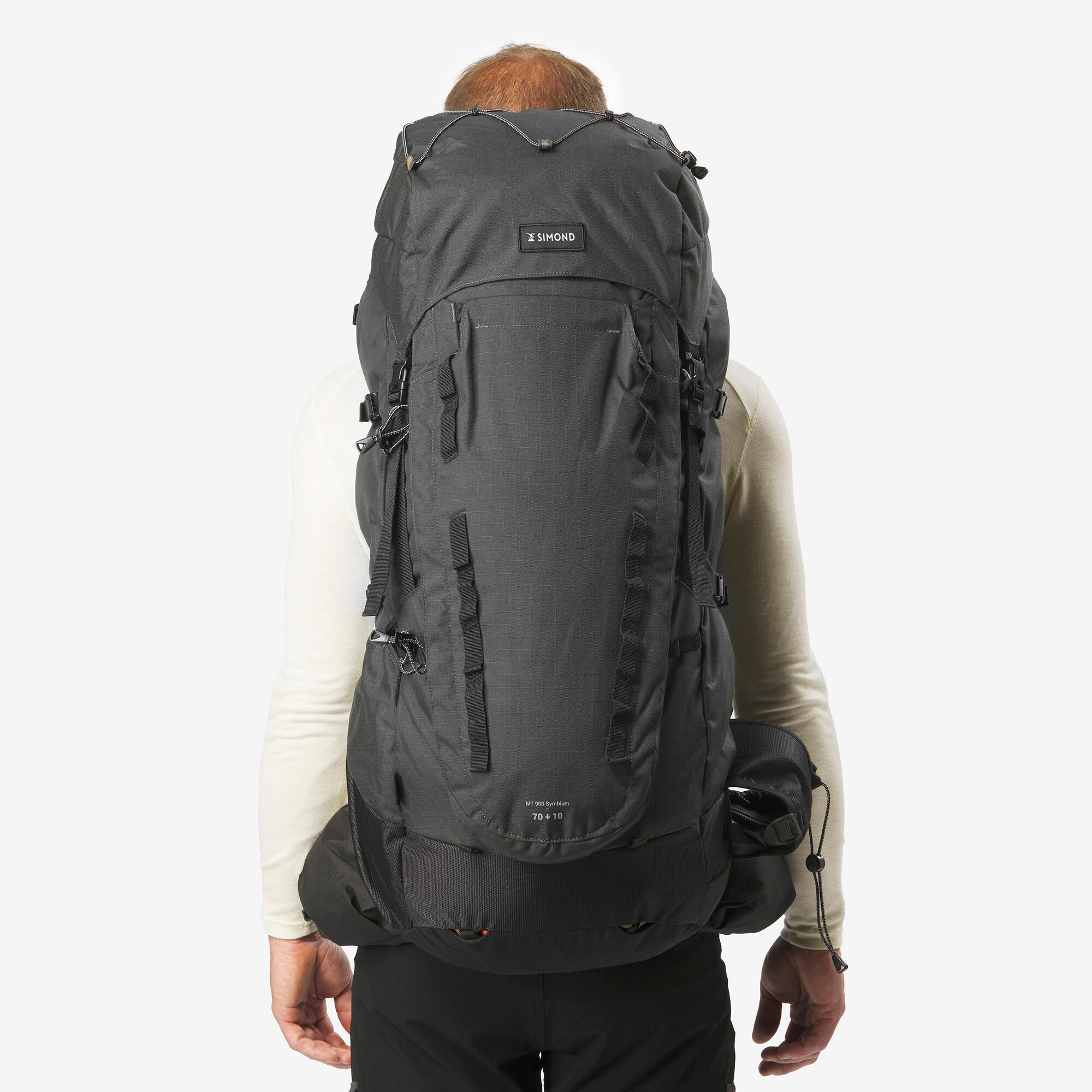 Simond MT900 Symbium2 70+10L Men's Hiking Backpack - Lightweight Trekking Pack for Camping, Mountaineering & Outdoor Adventures