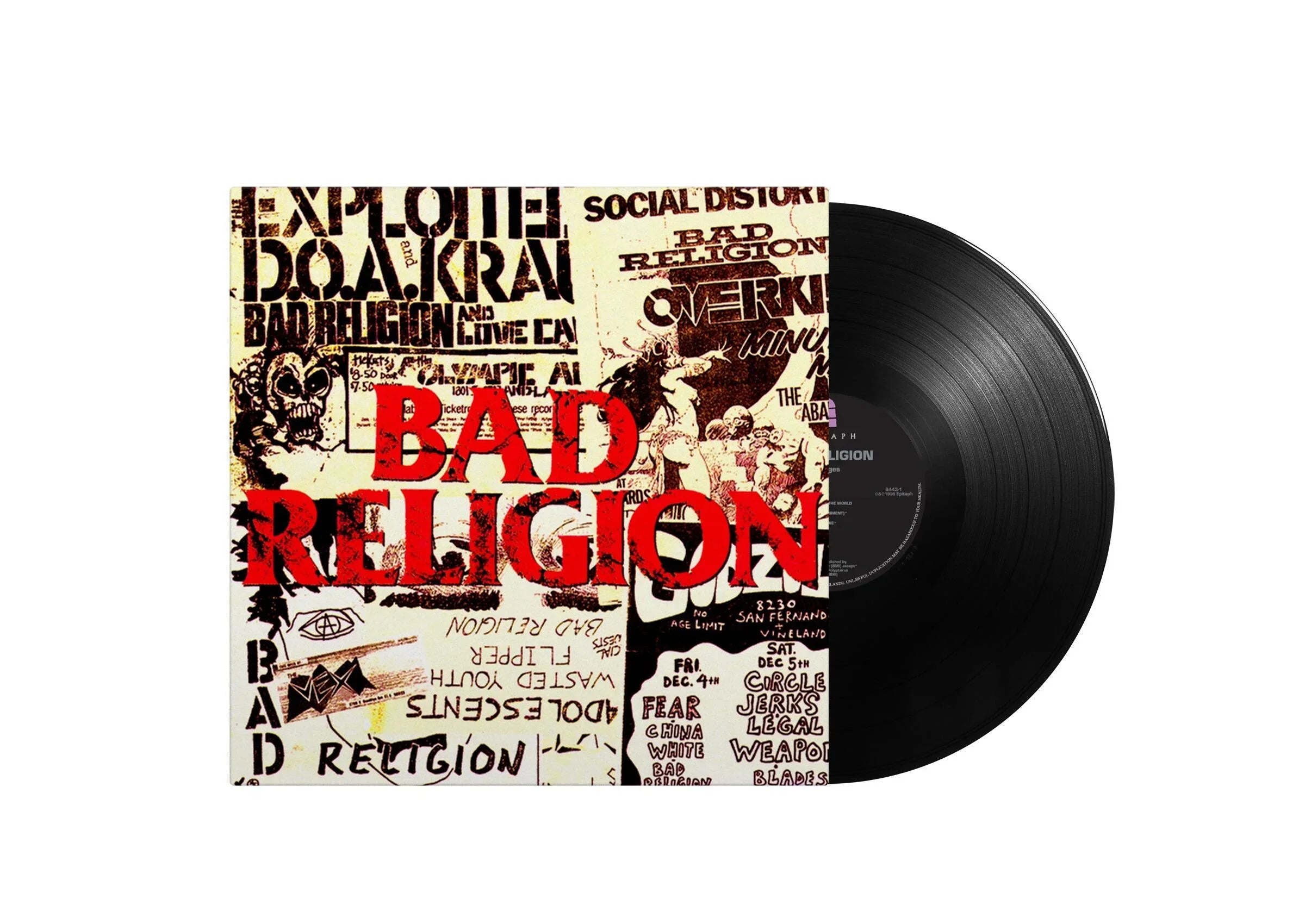 Bad Religion All Ages CD - Punk Rock Music Album for Fans & Collectors | Perfect for Road Trips, Workouts & Punk Rock Parties