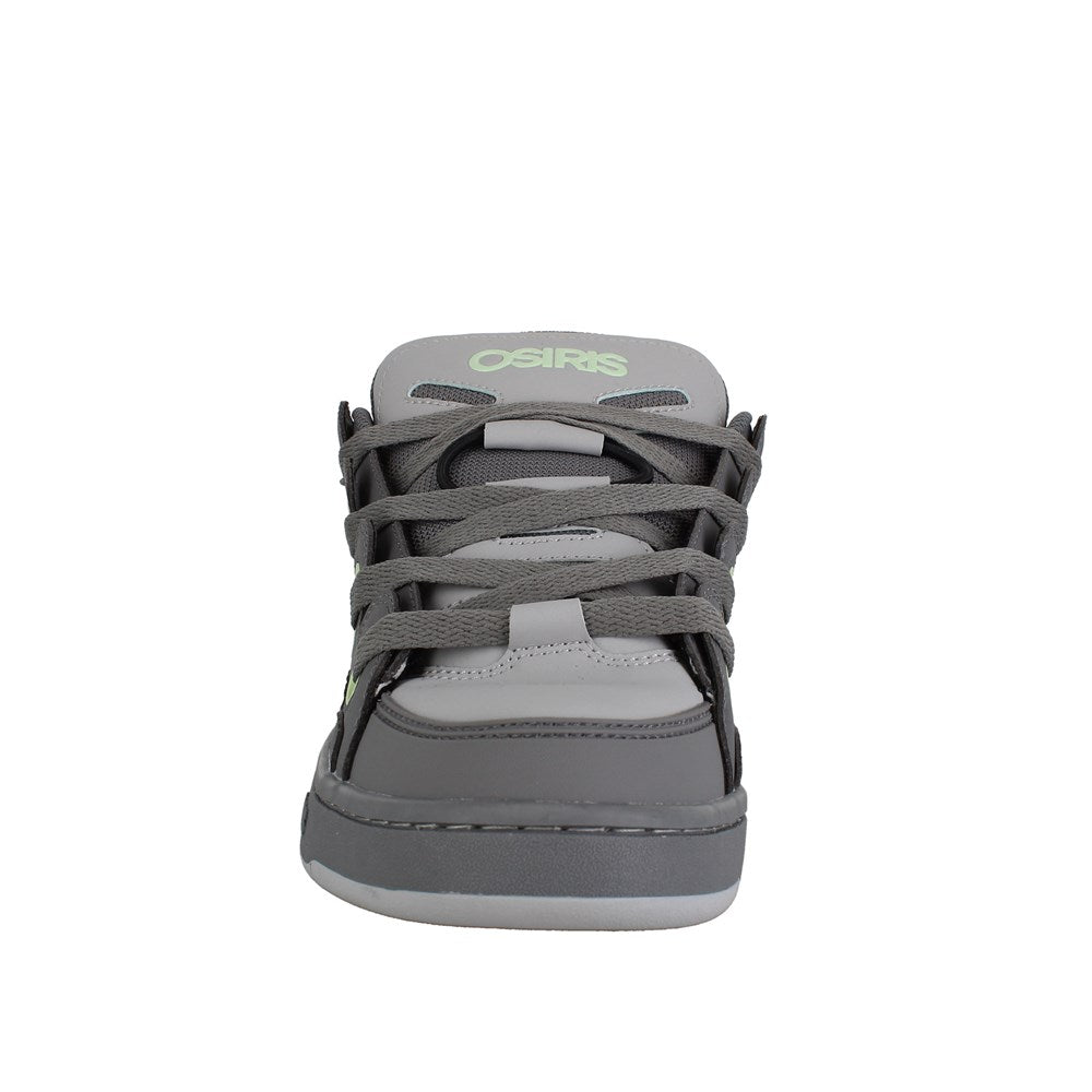 OSIRIS D3 S Skate Shoes for Men - Charcoal/Light Green/Grey - High-Performance Sneakers for Skateboarding & Streetwear Fashion