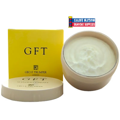 Geo F Trumper GFT Luxury Shaving Cream for Men - Premium Barber-Grade Lather for Smooth, Close Shave - Perfect for Daily Grooming & Travel Shaving Kit