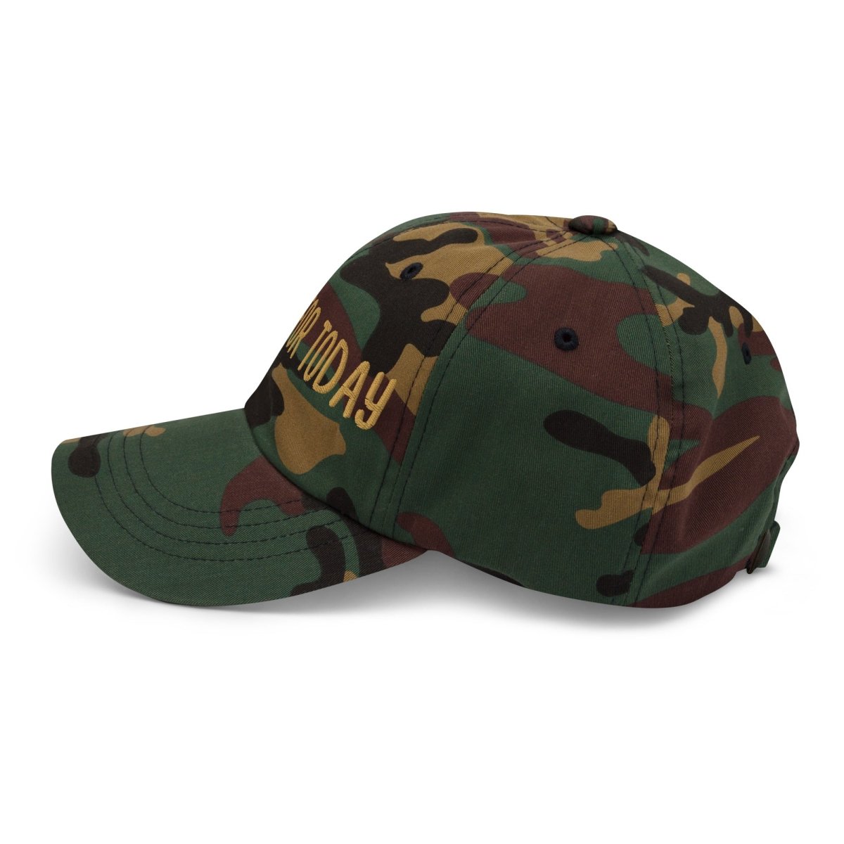 Just For Today Embroidered Dad Hat - Adjustable Cotton Baseball Cap for Men & Women - Perfect for Outdoor Activities, Sports, and Casual Wear