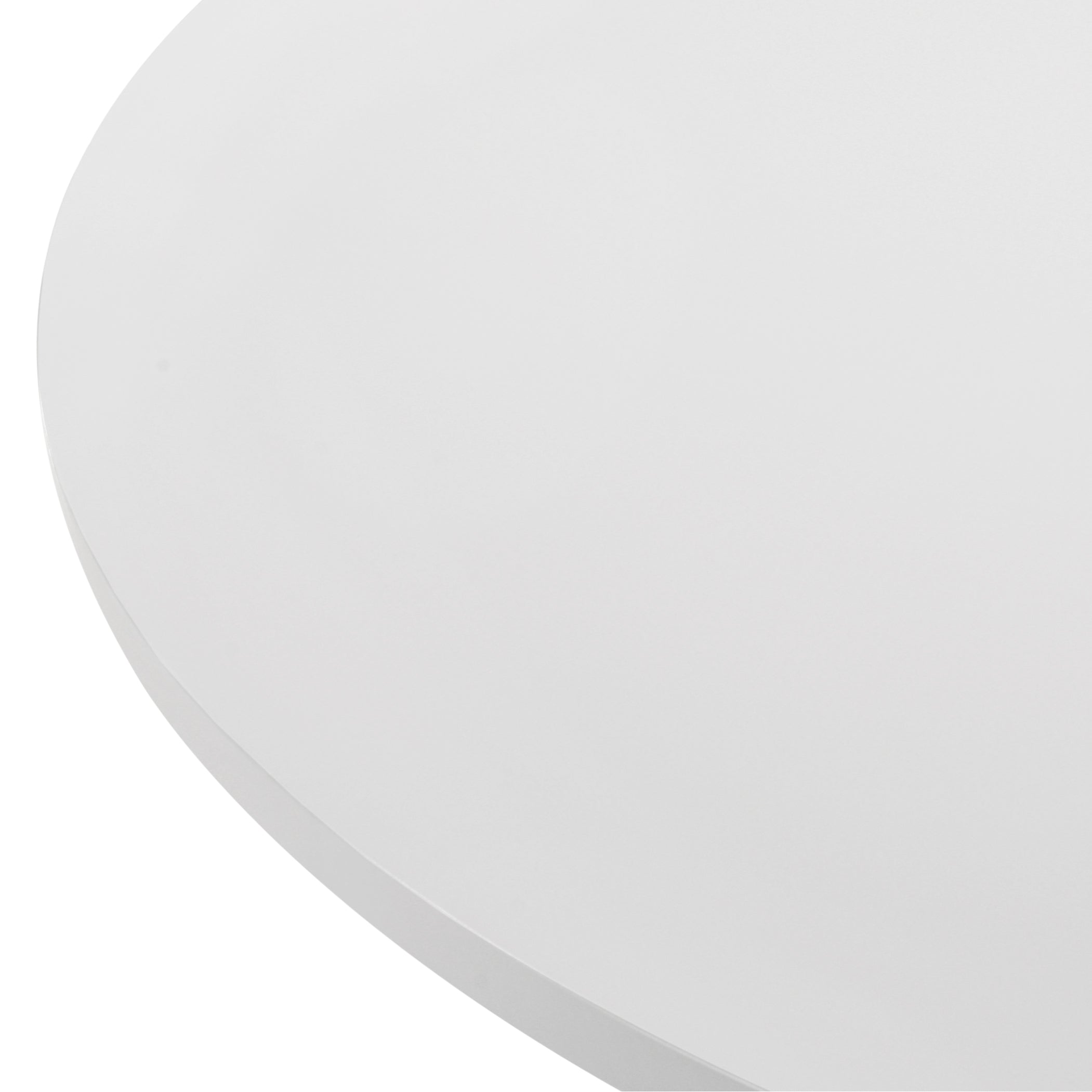 Rocco Contemporary 48-Inch Pedestal Dining Table - Modern Round Kitchen Table for Small Spaces, Perfect for Apartments, Breakfast Nooks & Cozy Dining Rooms