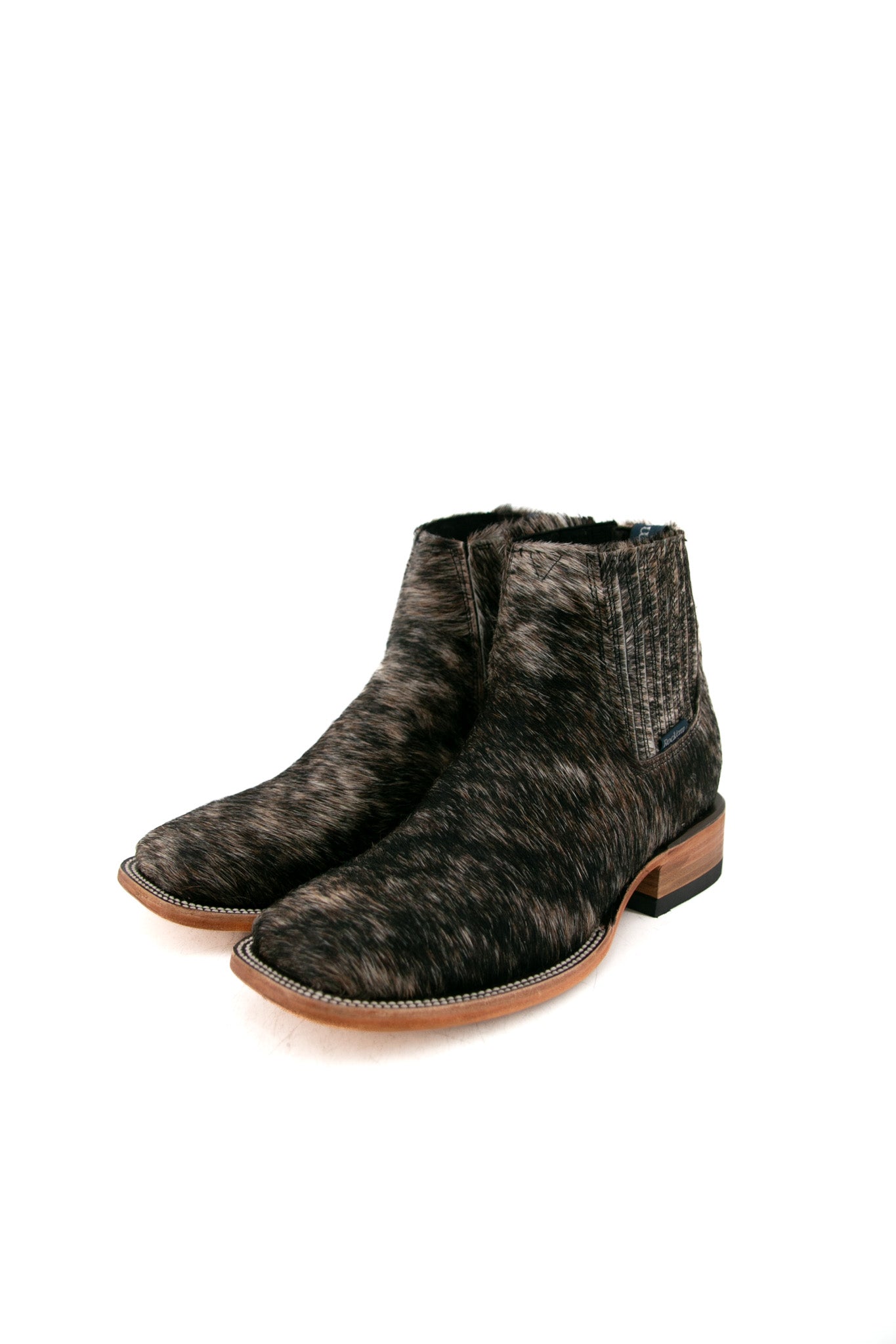 Women's Square Toe Cowhide Ankle Boots Size 9 - Comfortable & Stylish Leather Booties for Fall/Winter - Perfect for Office, Casual Outfits & Date Nights