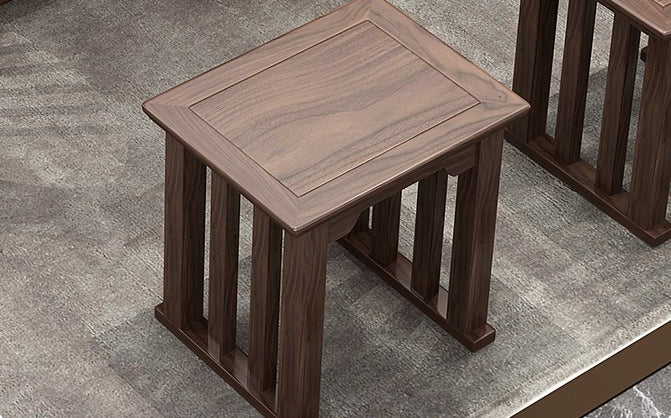 Premium Sassafras Wood Chinese Gongfu Tea Table - Handcrafted Traditional Tea Ceremony Table for Zen Meditation & Home Decor