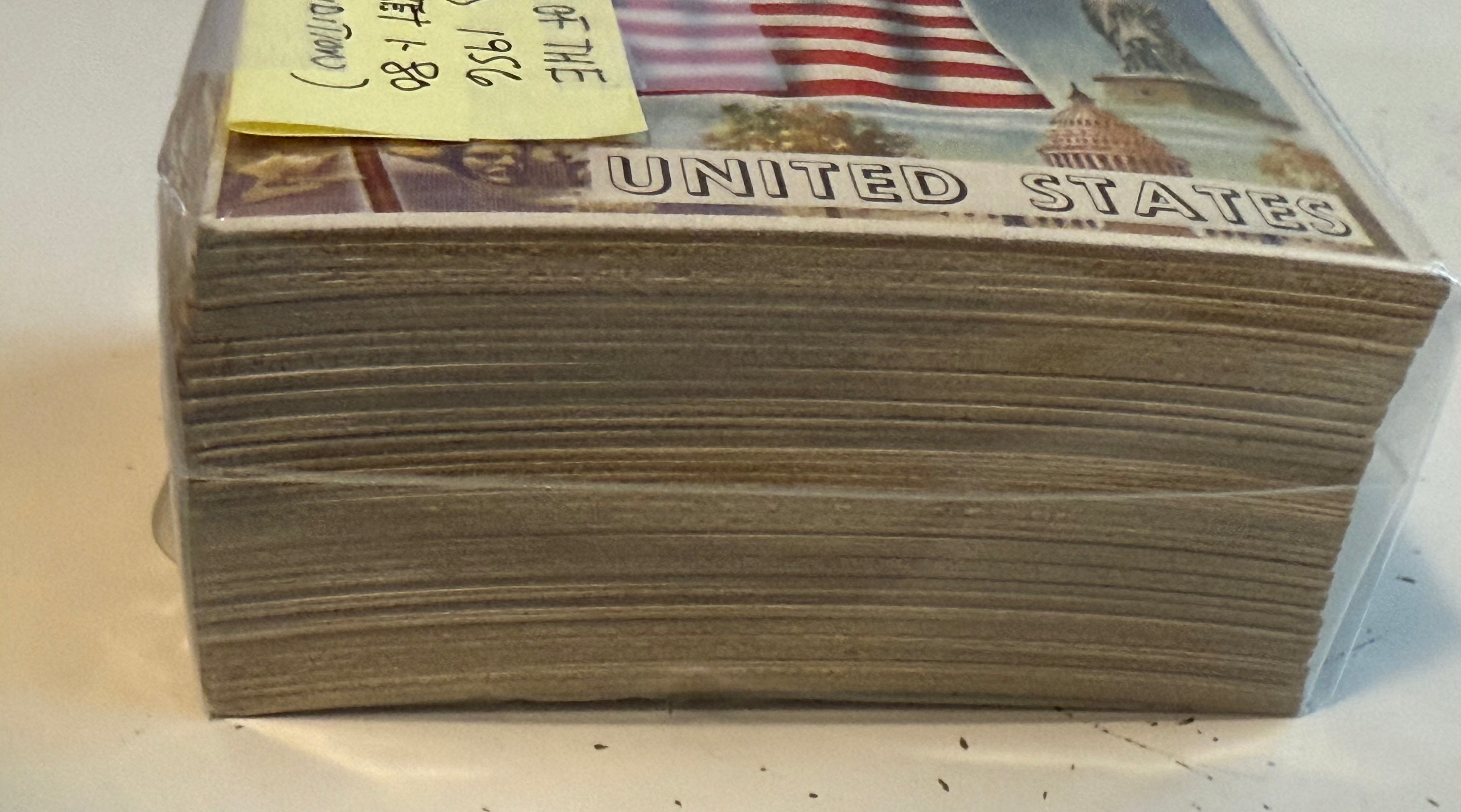 Vintage 1956 World Flags Complete Card Set - Rare Excellent Condition - Collectible Educational Memorabilia for History Buffs & Travel Enthusiasts