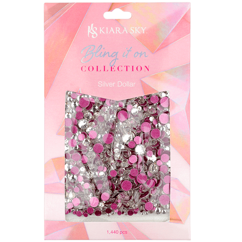 Silver Dollar Rhinestones - Sparkling DIY Craft Gems for Jewelry, Clothing & Home Decor