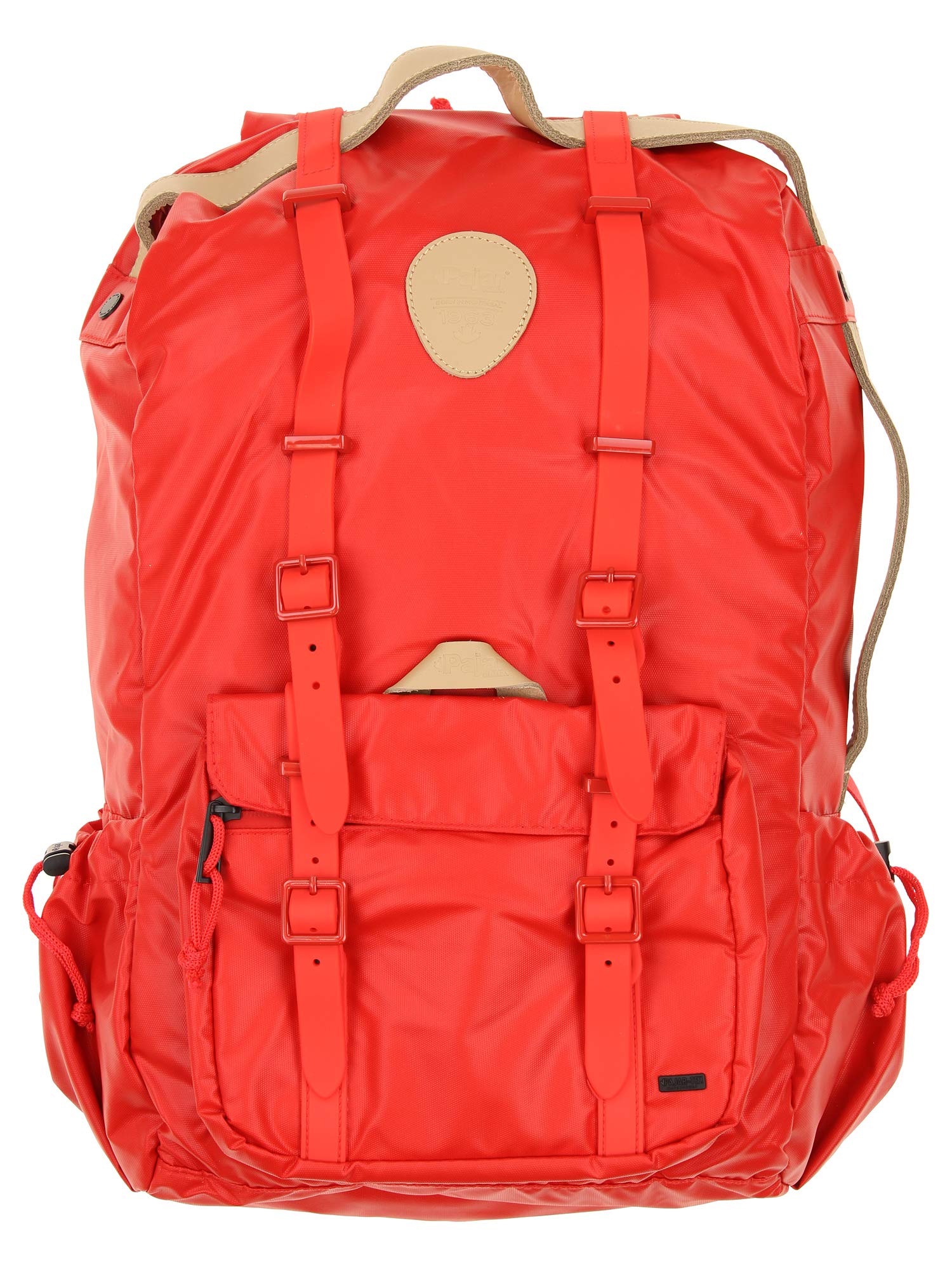 PAJAR Cyber Waterproof Backpack for Men & Women - Lightweight Travel Laptop Backpack with USB Charging Port, Anti-Theft Design - Ideal for Hiking, Commuting & College (Red)