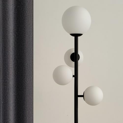 4 Cute Globe Black