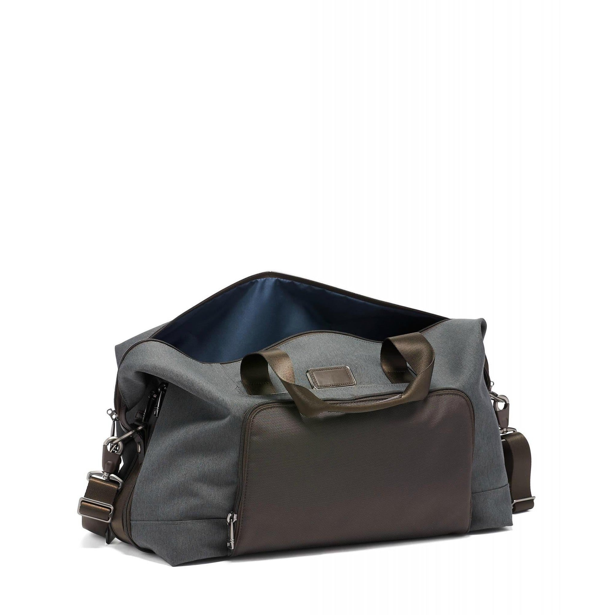 TUMI Alpha 3 Expandable Business Briefcase - Premium Leather Laptop Bag for Men & Women - Perfect for Office, Travel & Commuting