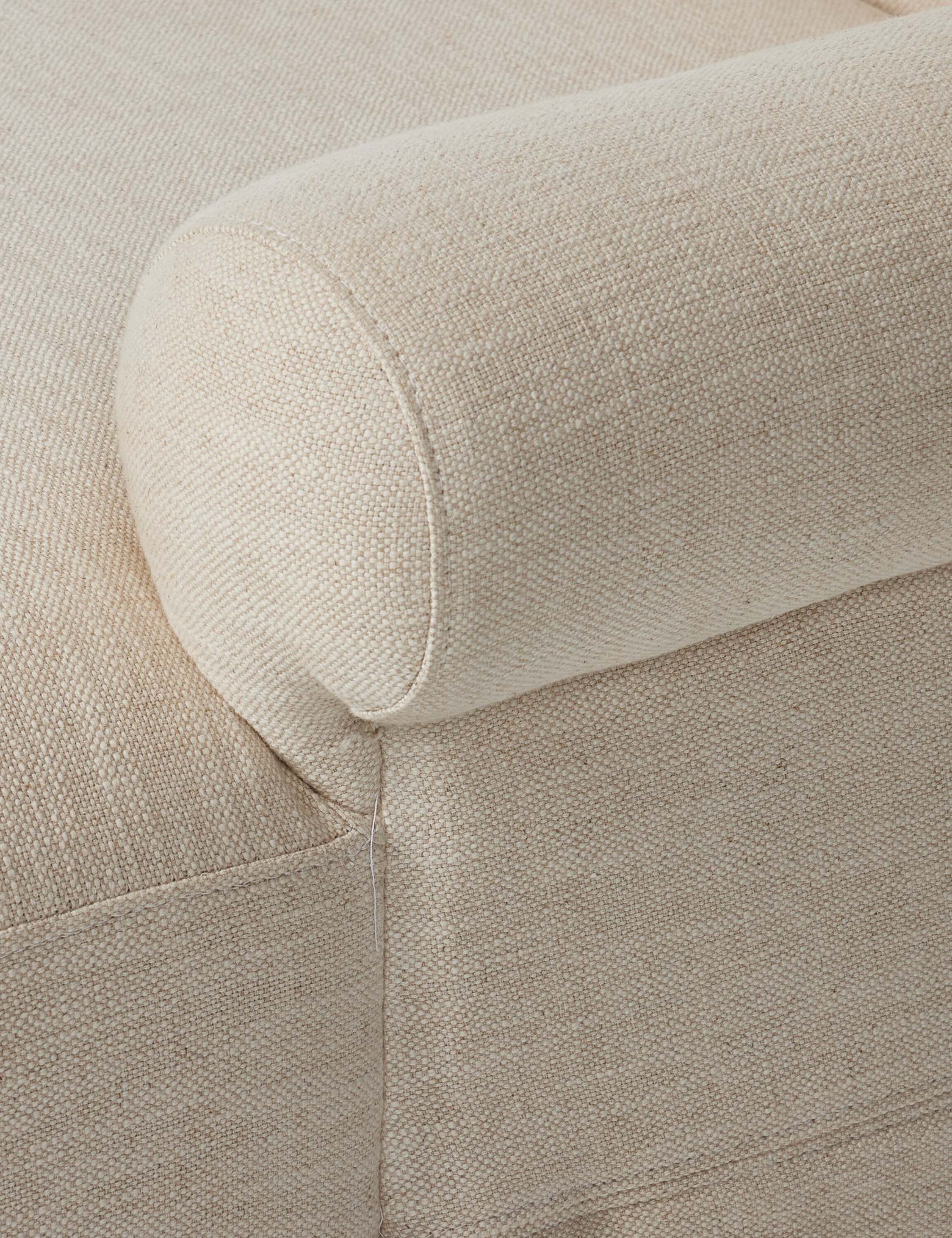 Arden Slipcover Chaise Lounge - Amber Lewis x Four Hands Collaboration - Modern Sofa for Living Room, Bedroom & Home Office