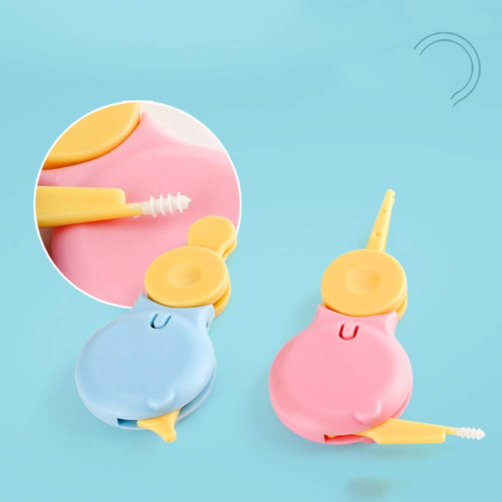 Baby Nose Cleaner Clip - Safe Round Head Nose Tweezer for Newborns & Infants | Gentle Ear Wax Remover Tool for Kids | Perfect for Bath Time & Daily Hygiene Care