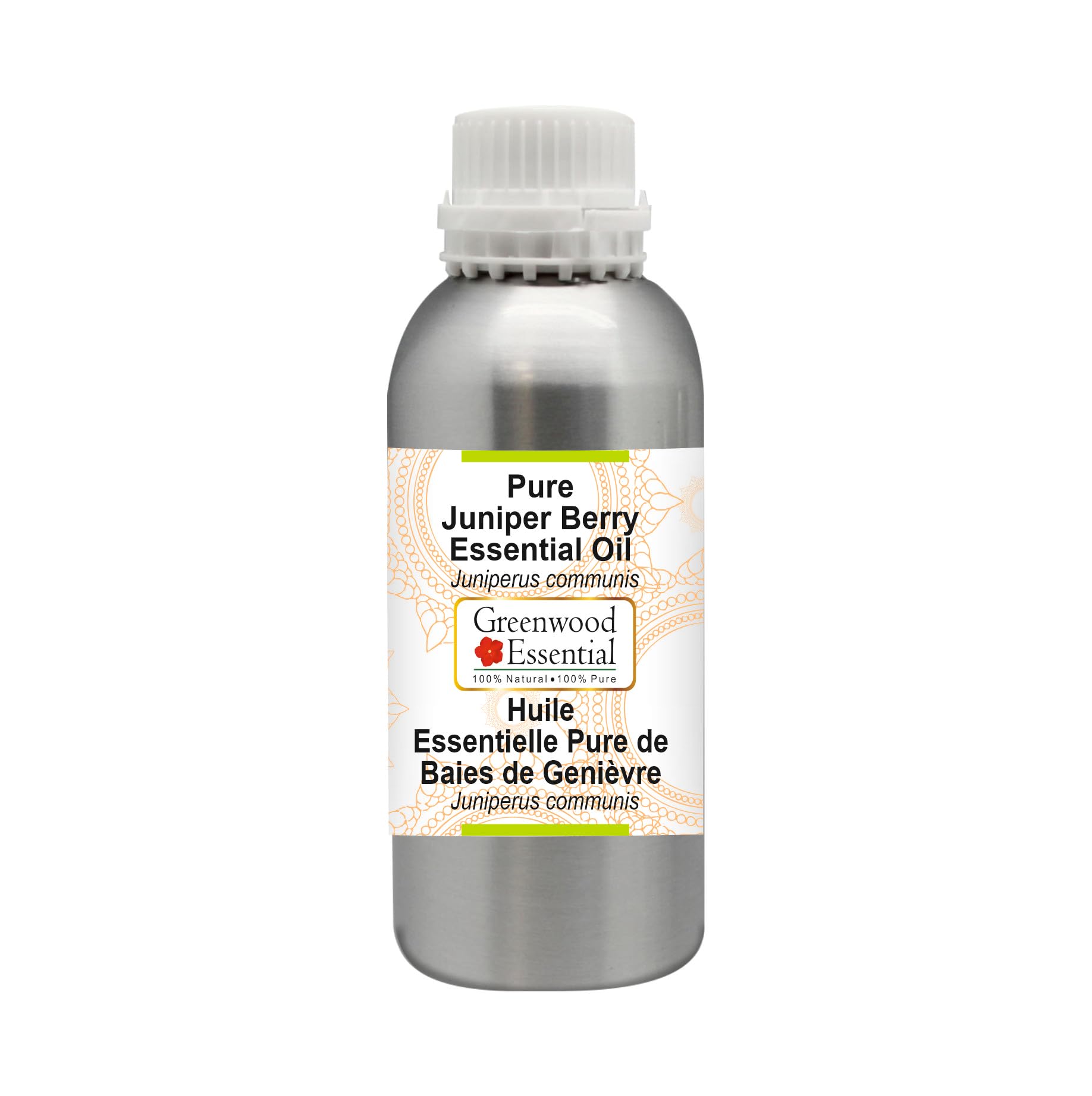 Pure Juniper Berry Essential Oil (Juniperus communis) - 100% Natural, Steam Distilled, 300ml (10 oz) for Aromatherapy, Massage & DIY Skincare | Relaxation & Stress Relief