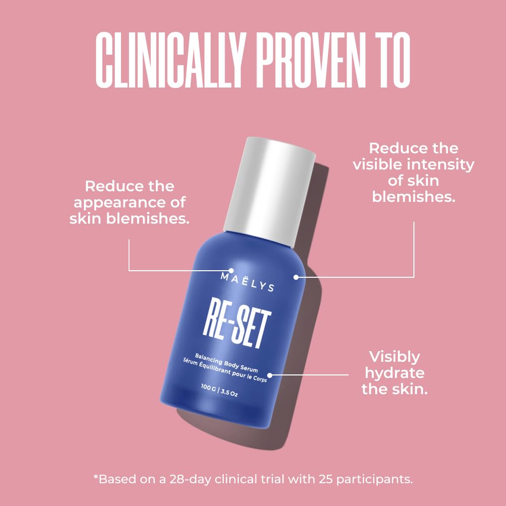 MAËLYS Cosmetics Butt Mask & Balancing Body Serum Bundle - Cellulite Reduction, Skin Firming Treatment for Smooth & Toned Body | Perfect for Post-Workout Recovery & Spa Nights