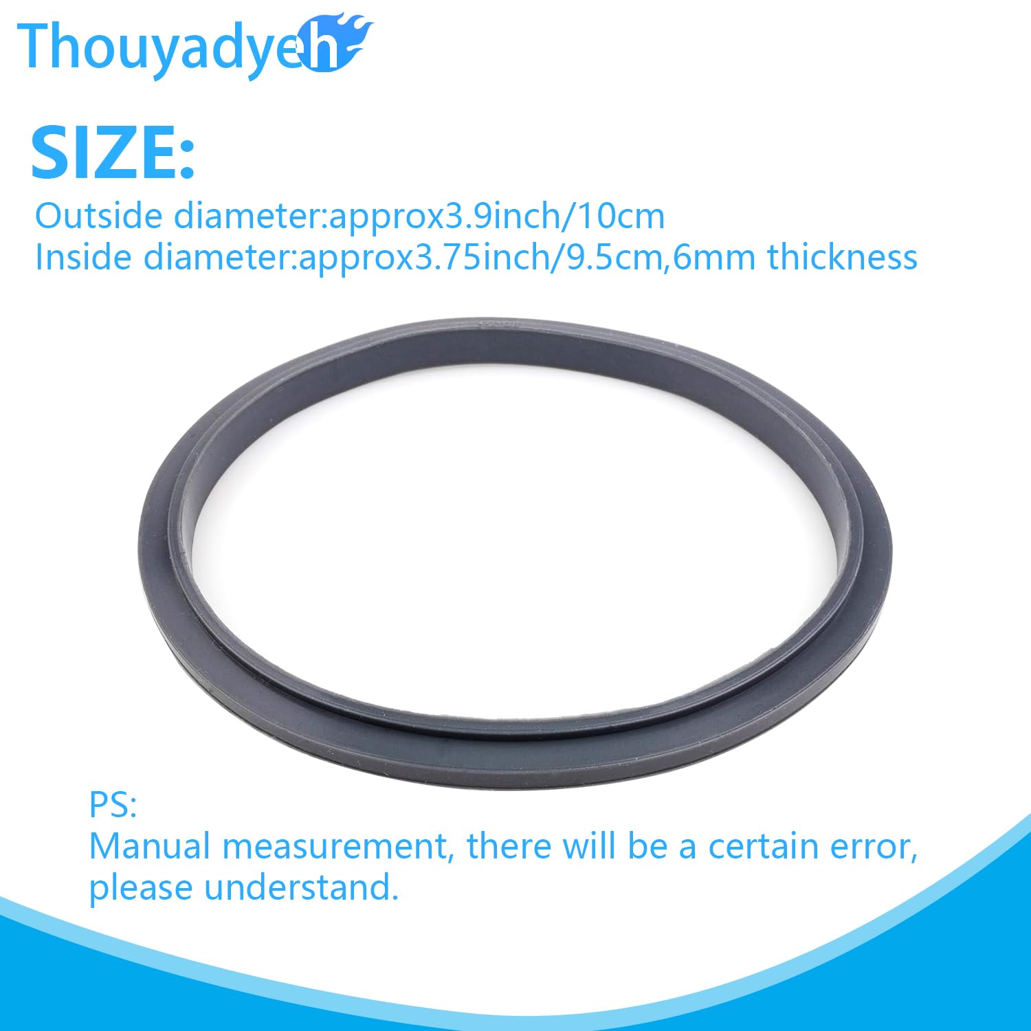 2-Pack NutriBullet Blender Replacement Rubber O-Ring Gaskets for 600W & 900W Series (NB-101B, NB-101S, NB-201) - Perfect for Smoothie Making & Food Blending