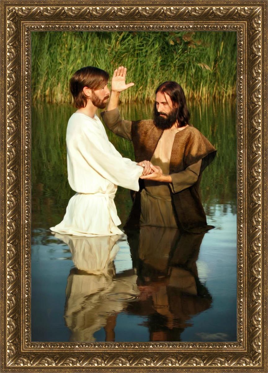 Behold The Lamb Of God - Religious Wall Art Decor for Home & Church - Perfect for Christian Faith Inspiration & Spiritual Decorations