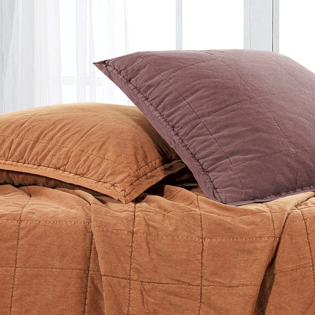 Stonewashed Cotton Canvas Coverlet - Soft & Durable Bedspread for All Seasons | Perfect for Bedrooms, Guest Rooms & Dorm Decor