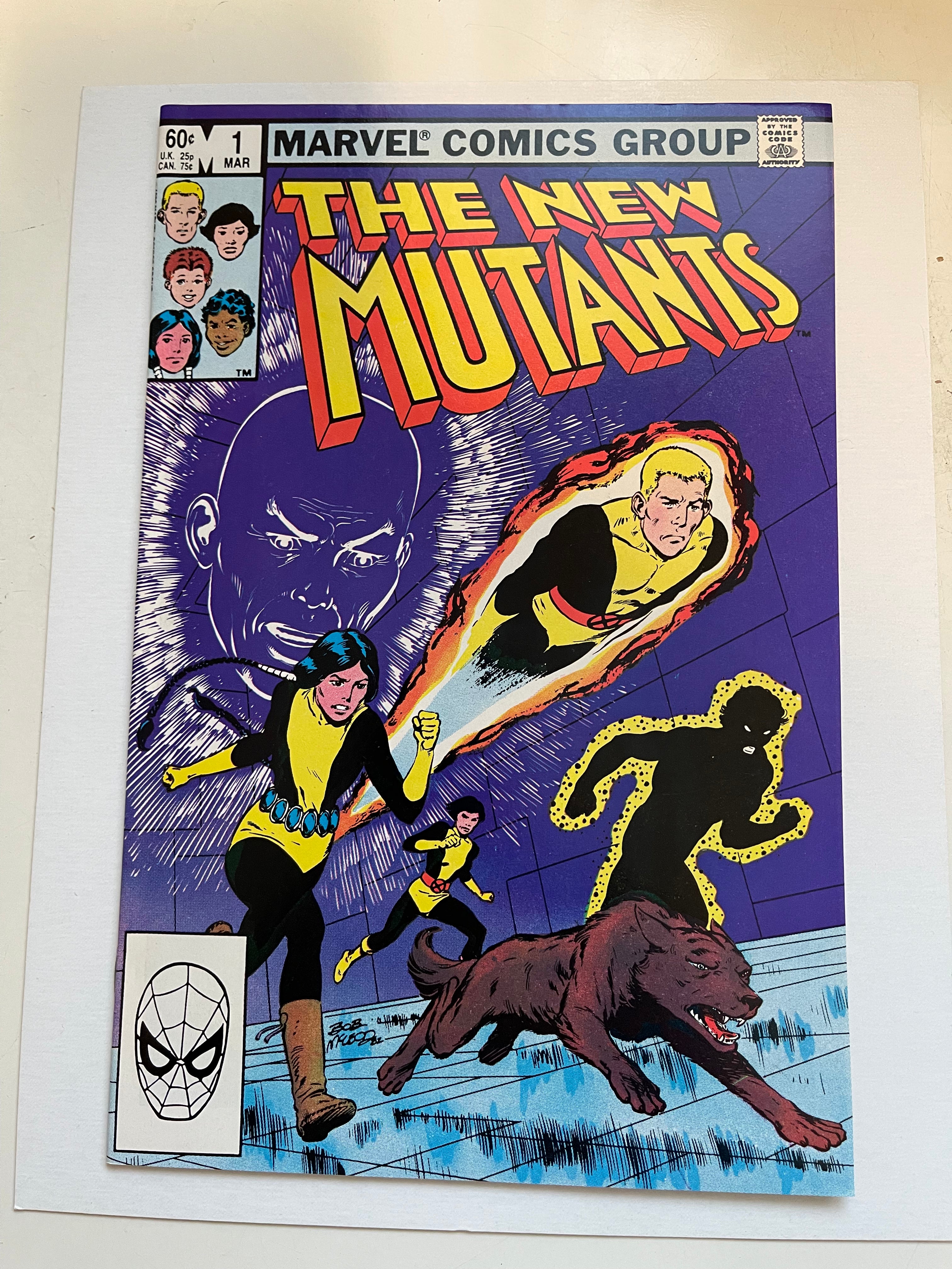 New Mutants #1 Comic Book 1983 - High Grade Collectible Condition | Perfect for Marvel Fans & Comic Collectors