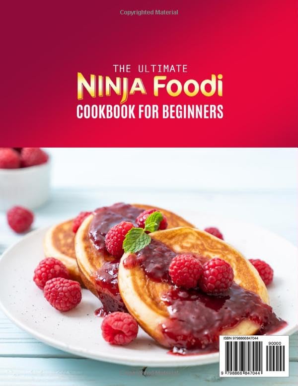 Ninja Foodi Cookbook for Beginners: 2000 Easy & Delicious Recipes - Pressure Cook, Air Fry, Bake, Roast, Steam & More | Perfect for Quick Meals, Family Dinners & Healthy Cooking