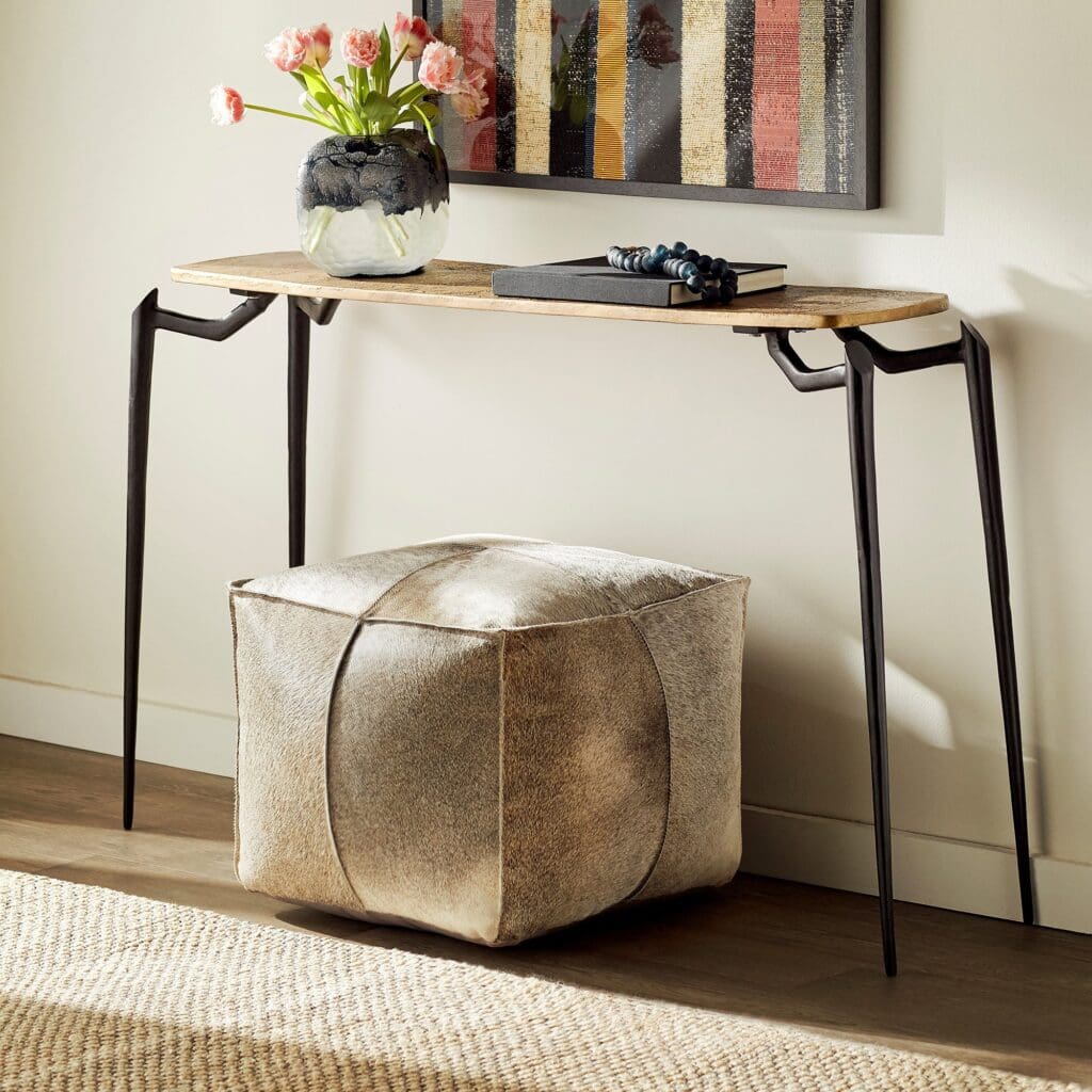 Cyan Design 11183 Tarsal Side Table - Gold and Black Accent End Table for Living Room, Bedroom & Office Decor