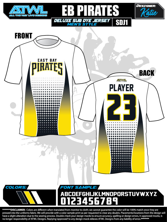 East Bay Fall League Men's Sublimated Basketball Jerseys - Custom Team Uniforms for Basketball Tournaments & Streetwear Fashion
