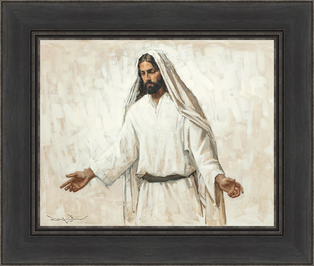 Every Knee Shall Bow - Inspirational Christian Wall Art for Home & Church Decor | Perfect for Living Room, Bedroom & Office