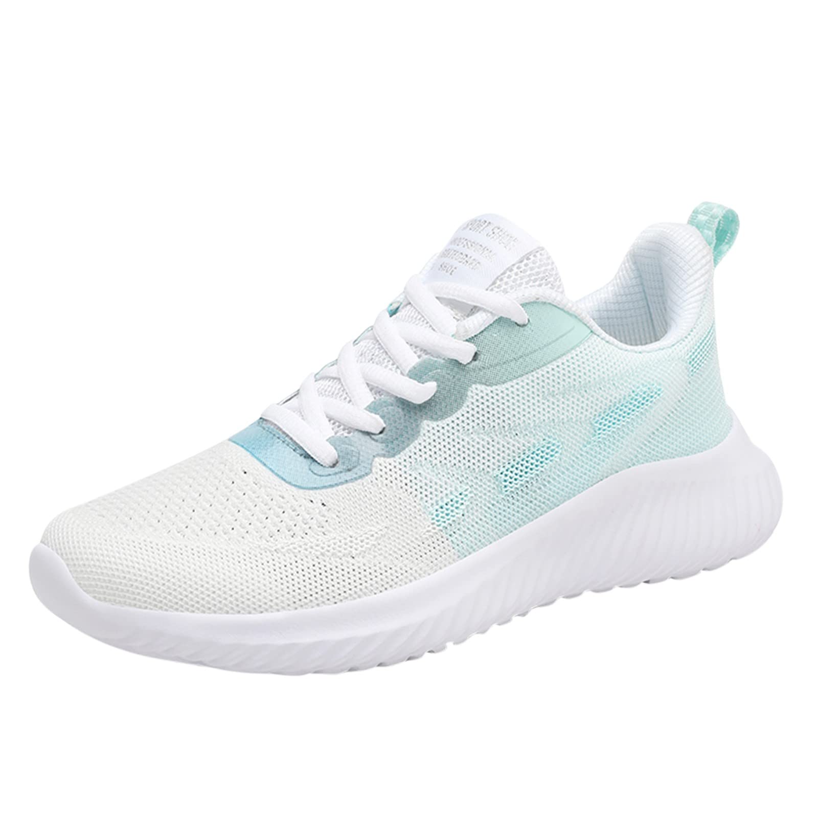 Women's Breathable Mesh Sneakers - Lightweight Summer Fashion Shoes for Women with Lace-Up Design | Perfect for Walking, Running & Casual Outfits